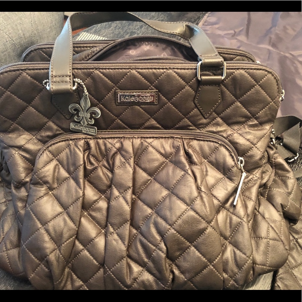 Kalencom diaper bag like new - used twice